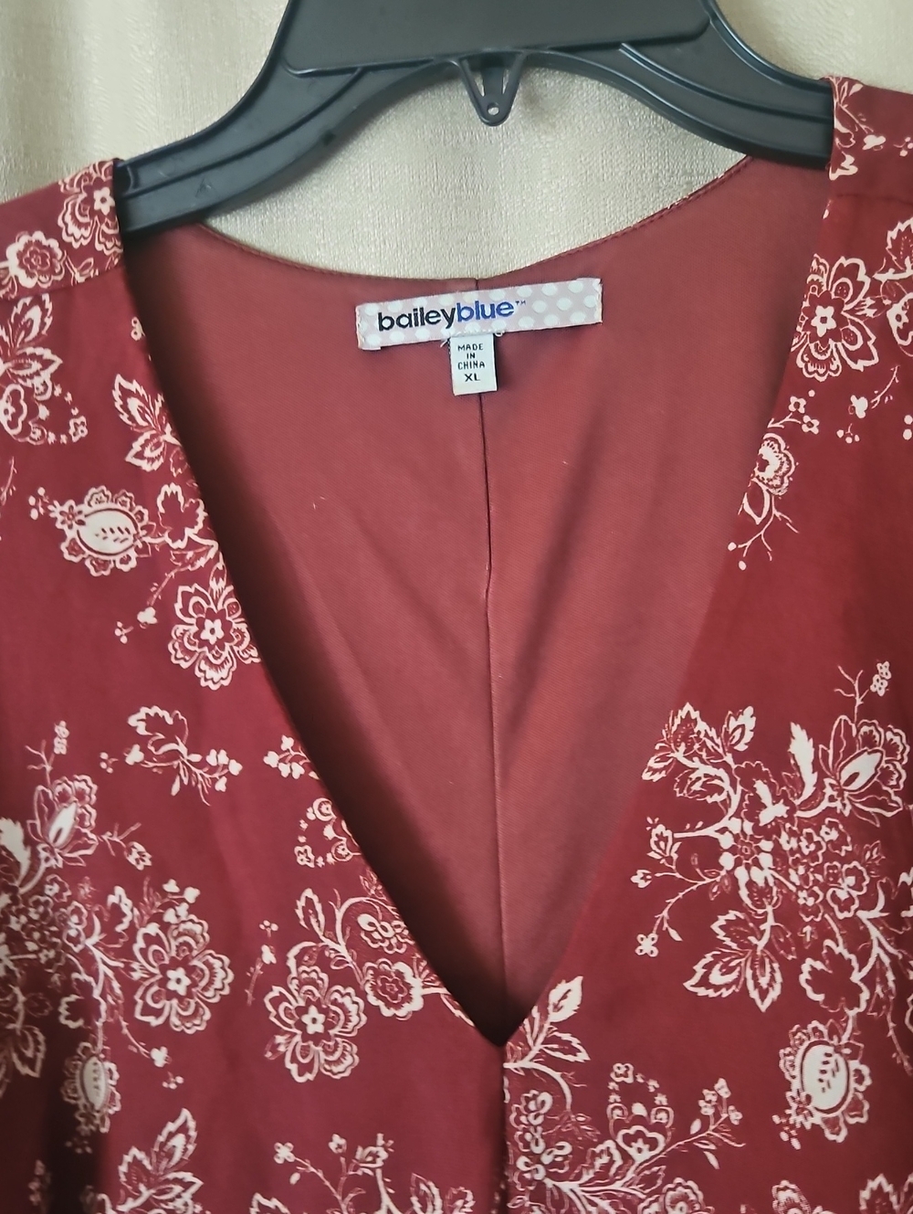 EUC Anthro Bailey Blue Babydoll Dress - Picture 5 of 6